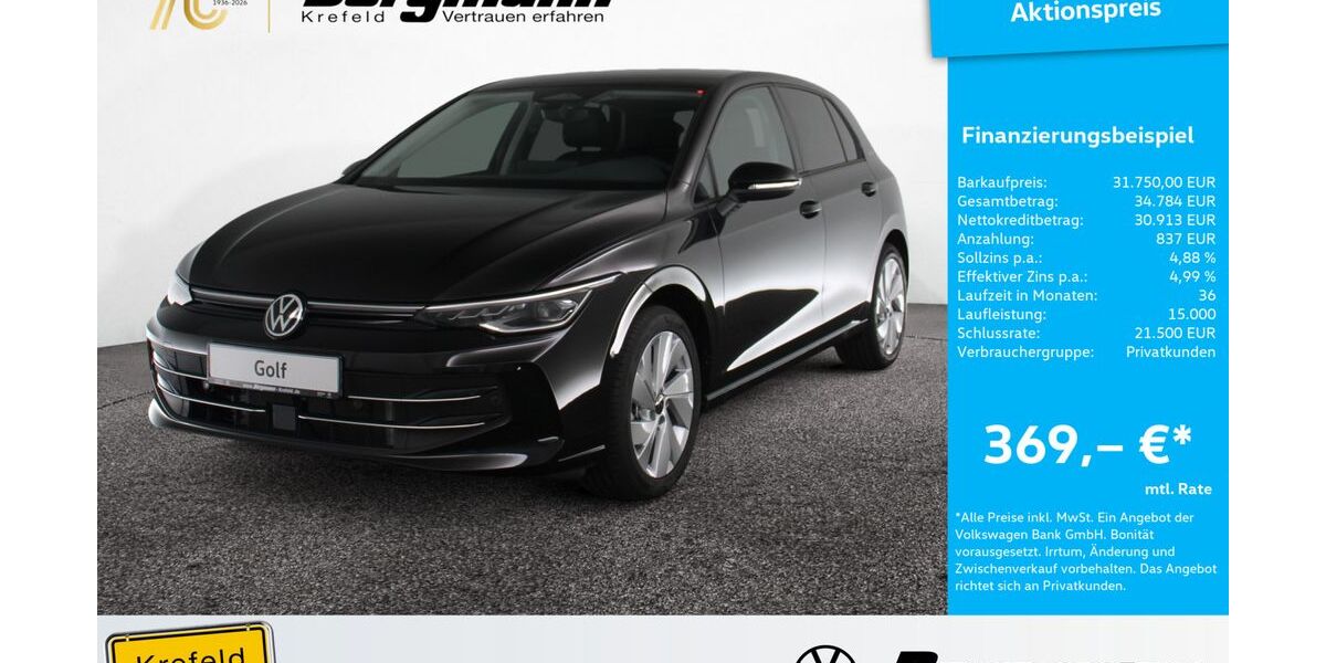 VW Golf 5.000 km 30.950 &euro; Krefeld 47803