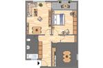 Etagenwohnung Velbert Velbert-Mitte - 2 Zimmer, 73 m&sup2;, 539&euro; | Angebot:26680372
