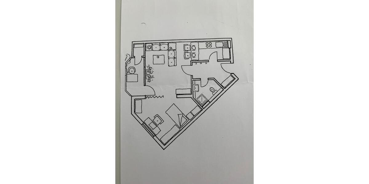 Etagenwohnung Mülheim an der Ruhr Linksruhr - 1.5 Zimmer, 48 m&sup2;, 440&euro; | Angebot:26321194