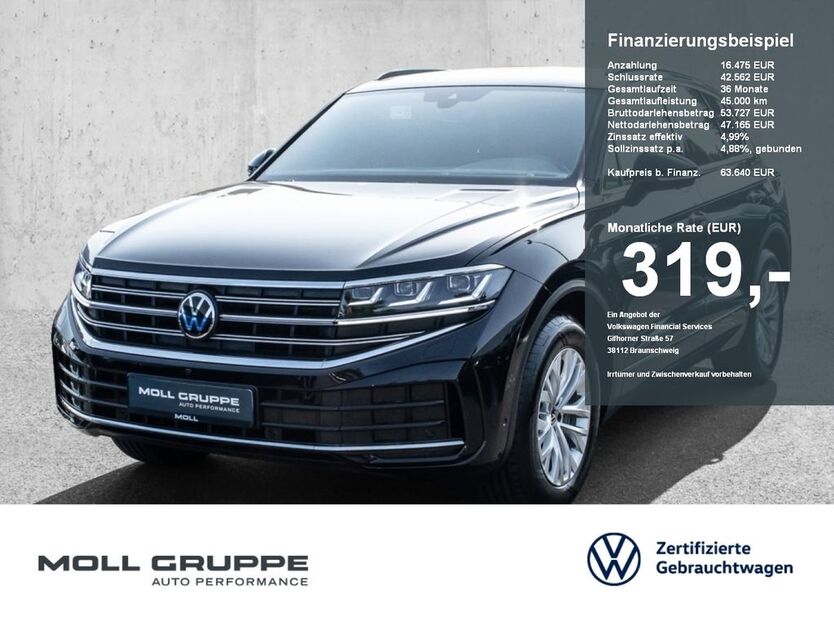VW Touareg 6.540 km 63.640 € Düsseldorf 40474