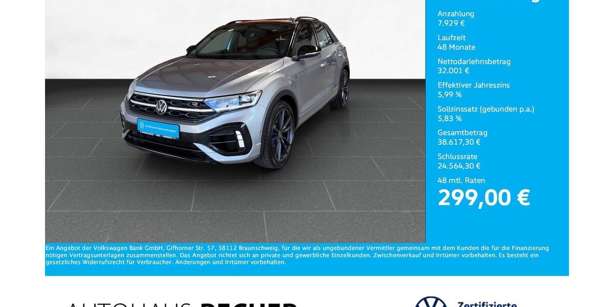 VW T-Roc 21.526 km 39.930 &euro; Wesel 46485