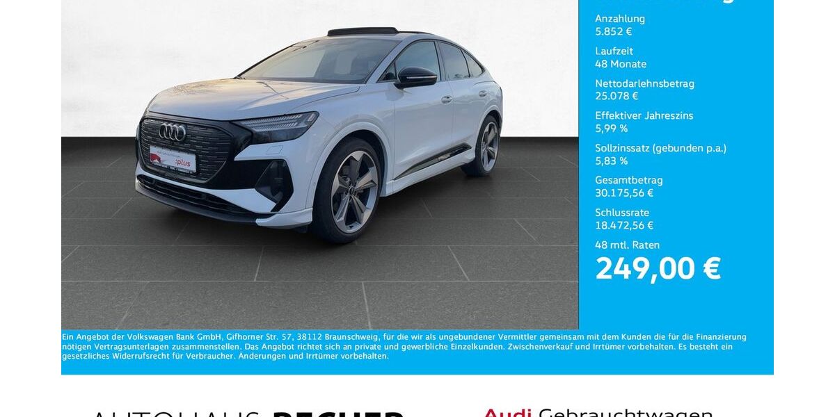 Audi Q4 e-tron 31.852 km 30.930 &euro; Wesel 46485