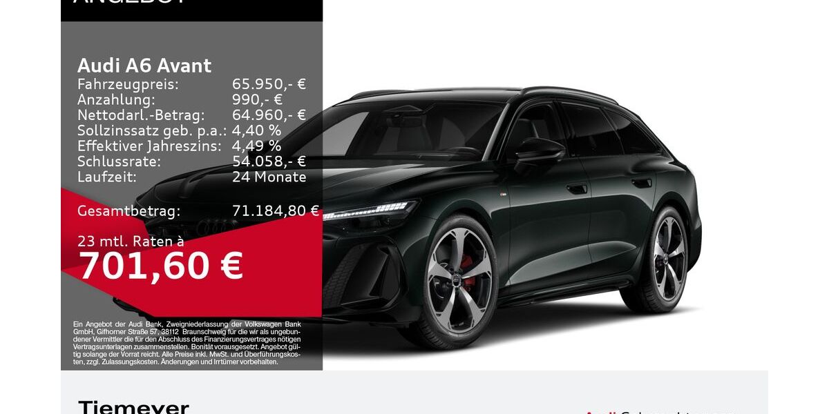 Audi A6 18.962 km 64.790 &euro; Gelsenkirchen 45894