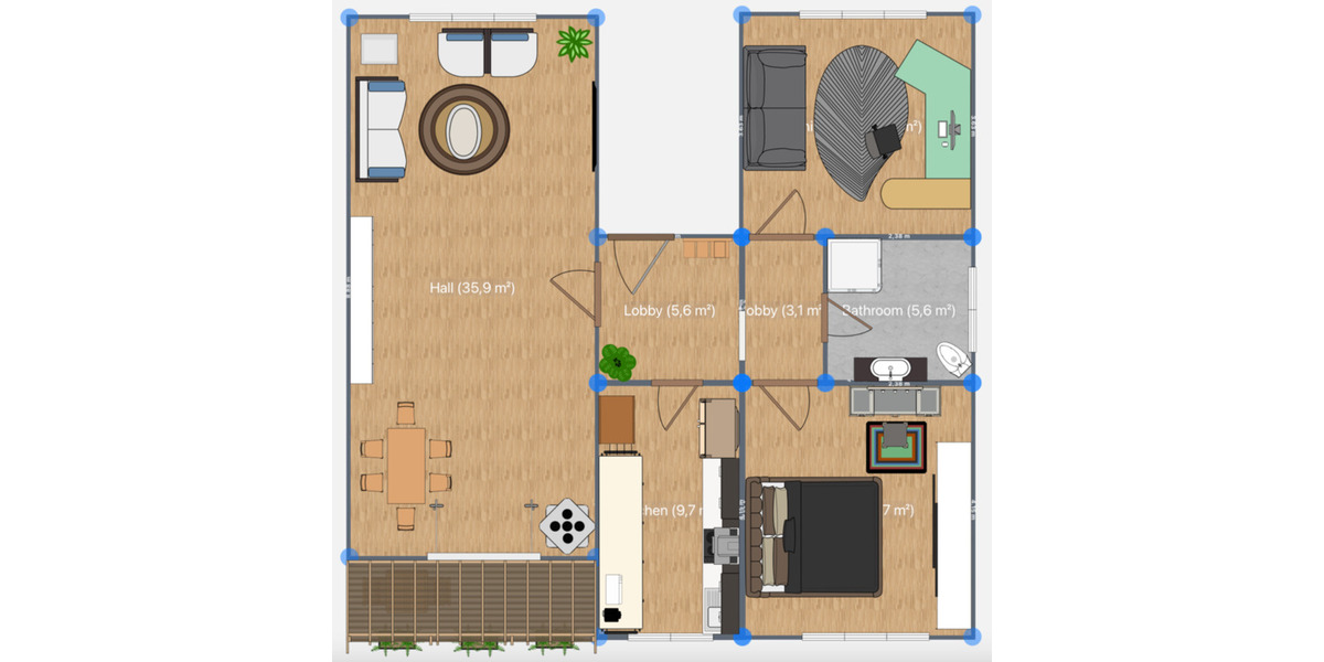 Etagenwohnung Wesel - 3 Zimmer, 90 m&sup2;, 950&euro; | Angebot:25637347