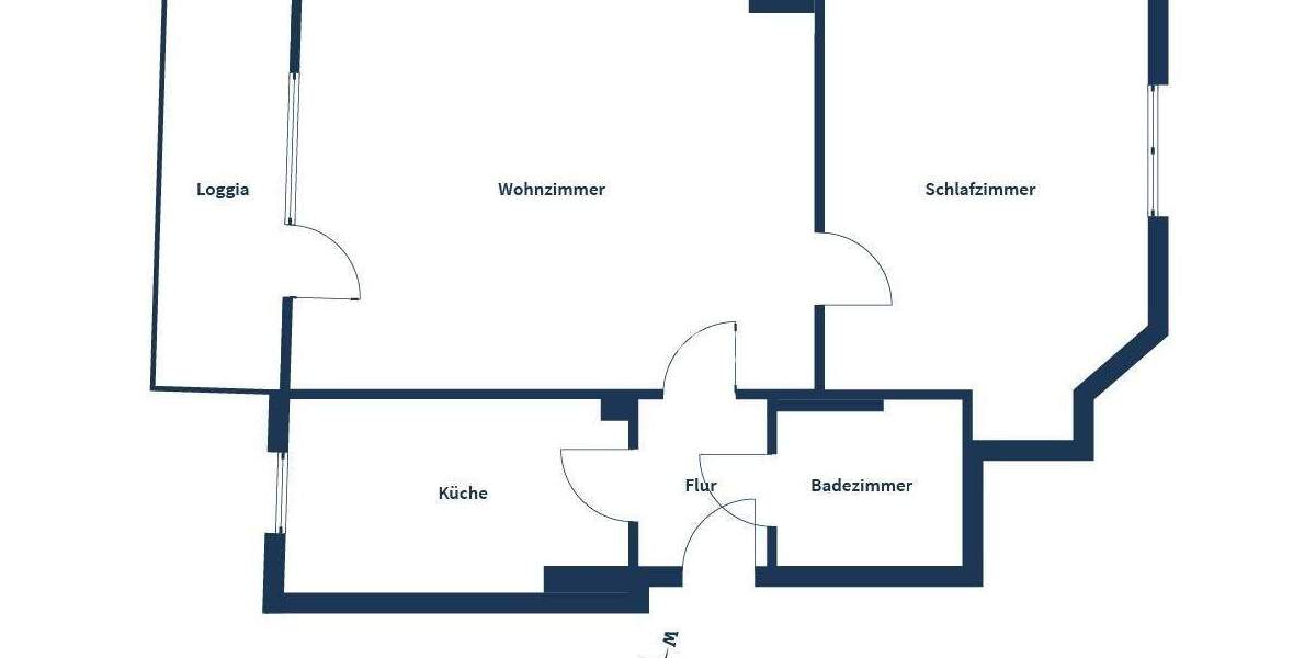 Etagenwohnung Bochum Wattenscheid - 2 Zimmer, 67 m&sup2;, 100.000&euro; | Angebot:25684149