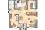 Etagenwohnung Bochum Günnigfeld - 3 Zimmer, 78 m&sup2;, 475&euro; | Angebot:25807054
