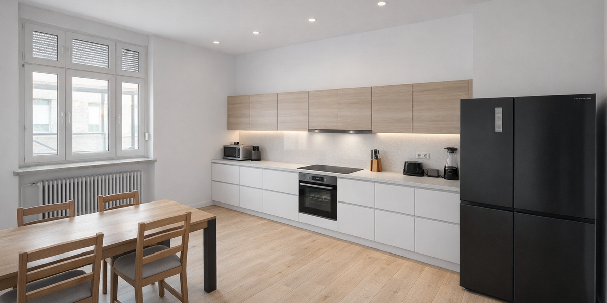 Etagenwohnung Neuss Dreikönigenviertel - 3 Zimmer, 107 m&sup2;, 1.590&euro; | Angebot:26391182