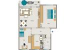 Erdgeschoßwohnung Duisburg Walsum - 3.5 Zimmer, 56 m&sup2;, 457&euro; | Angebot:25956805
