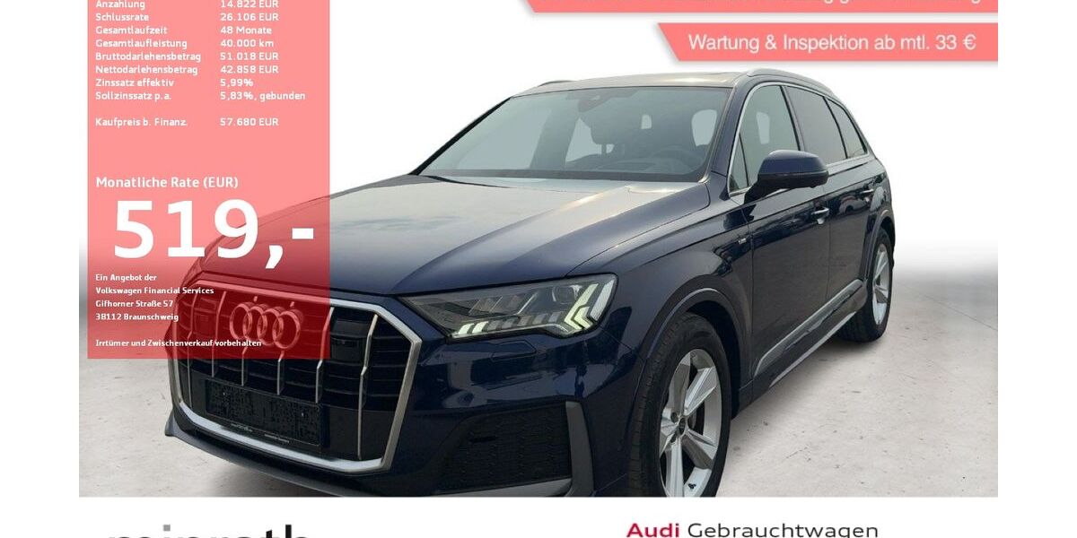 Audi Q7 46.996 km 56.180 &euro; Moers-Hülsdonk 47441