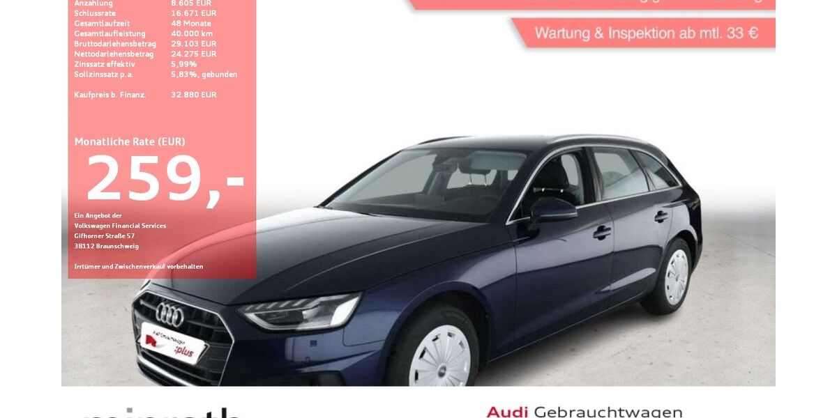 Audi A4 34.867 km 32.880 &euro; Moers-Hülsdonk 47441