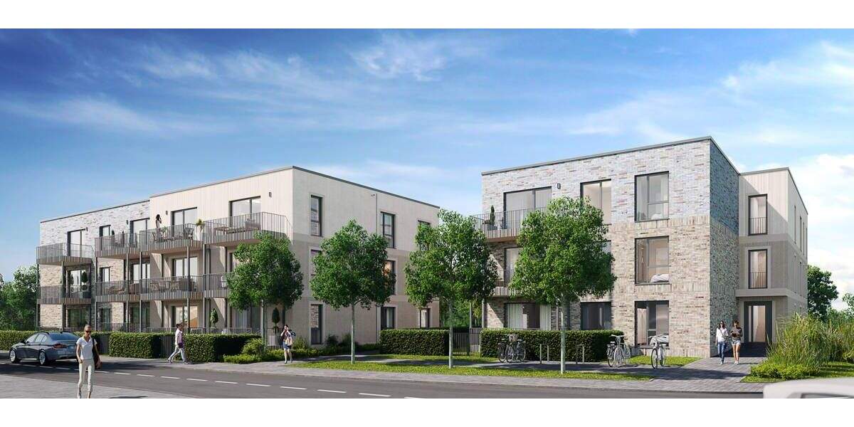 Für kleine Familien oder große Ideen: 3 Zimmer, Terrasse & Grünfläche. 3 zimmer