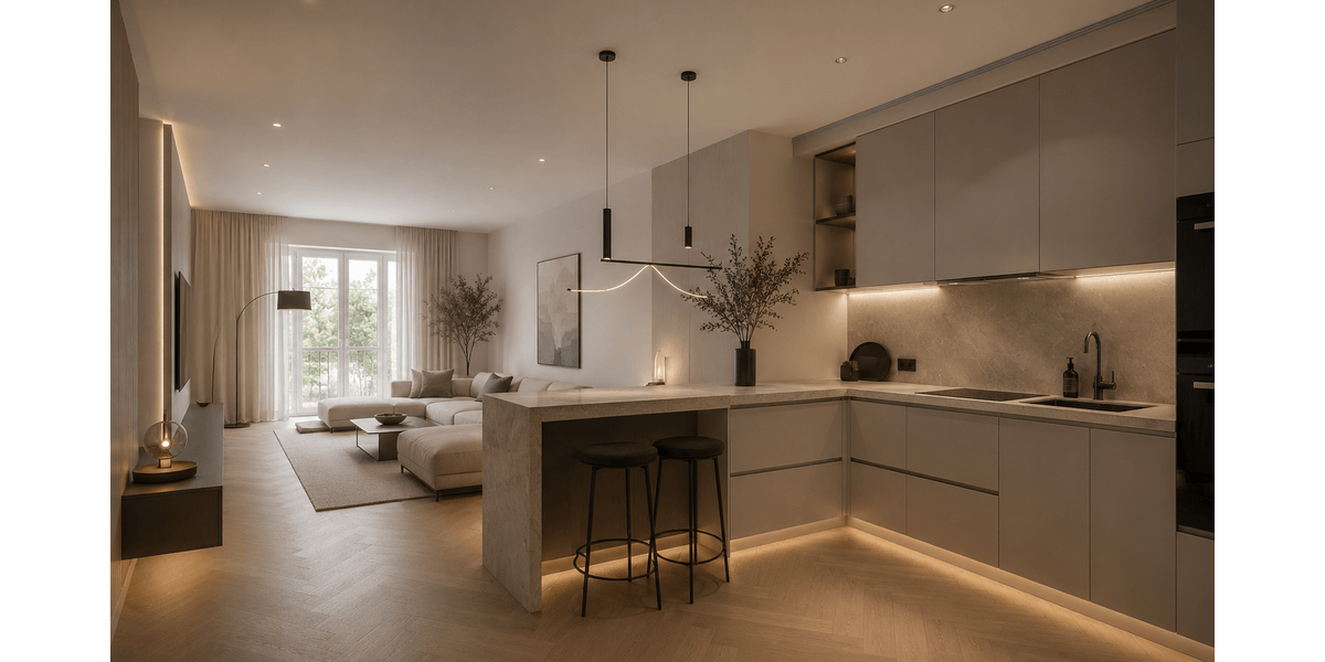 Etagenwohnung Meerbusch Necklenbroich - 2 Zimmer, 48 m&sup2;, 1.200&euro; | Angebot:26997150