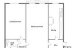Erdgeschoßwohnung Duisburg Rheinhausen - 2.5 Zimmer, 60 m&sup2;, 82.000&euro; | Angebot:25750792
