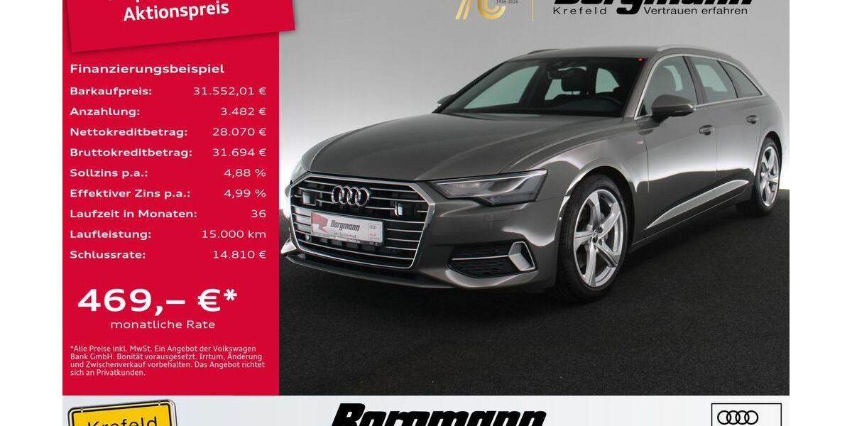 Audi A6 100.624 km 31.552 &euro; Krefeld 47803