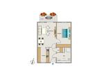 Etagenwohnung Duisburg Walsum - 2 Zimmer, 64 m&sup2;, 770&euro; | Angebot:26227961