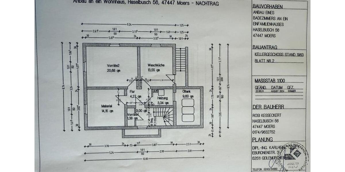 Einfamilienhaus Moers Schwafheim - 5 Zimmer, 128 m&sup2;, 430.000&euro; | Angebot:27090976