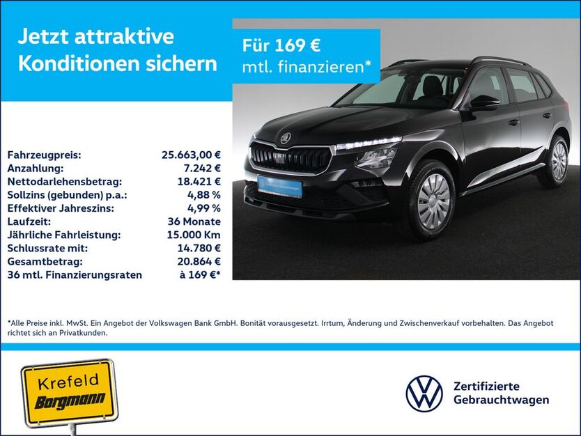 Skoda Kamiq 1.010 km 25.663 € Krefeld 47803