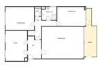 Etagenwohnung Düsseldorf Stadtbezirk 2 - 3 Zimmer, 104 m&sup2;, 1.550&euro; | Angebot:26338386