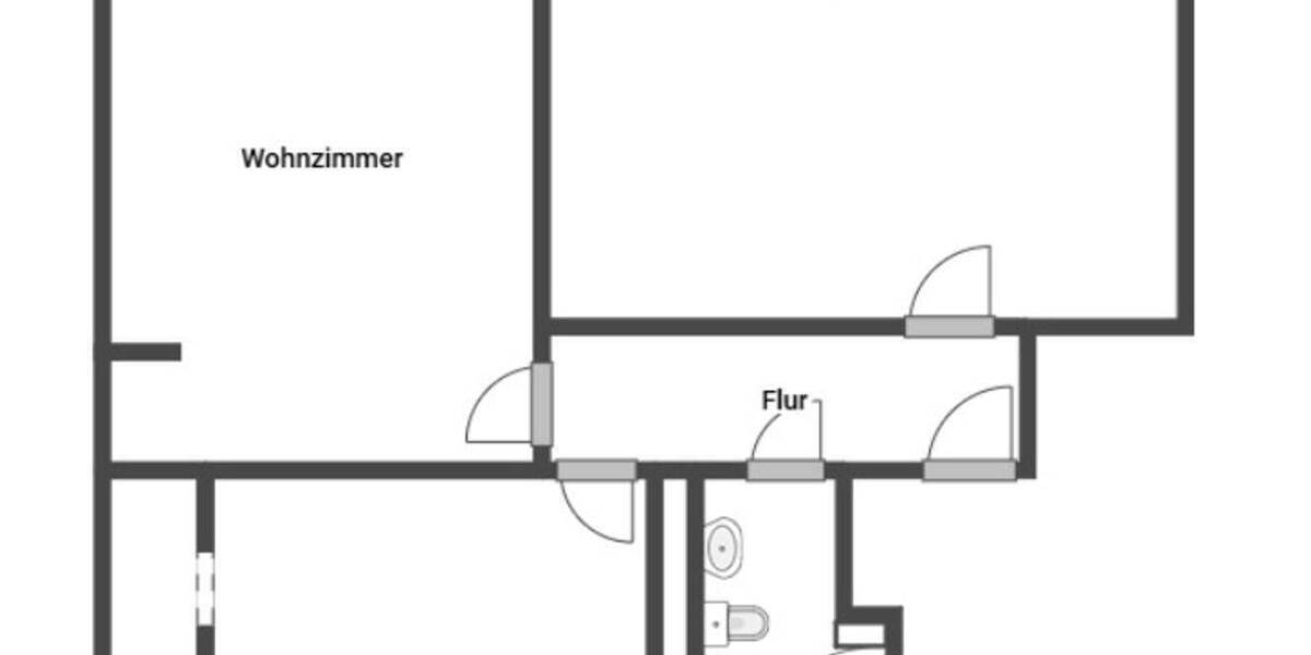 Etagenwohnung Gelsenkirchen Resse - 2 Zimmer, 64 m&sup2;, 125.000&euro; | Angebot:25339711