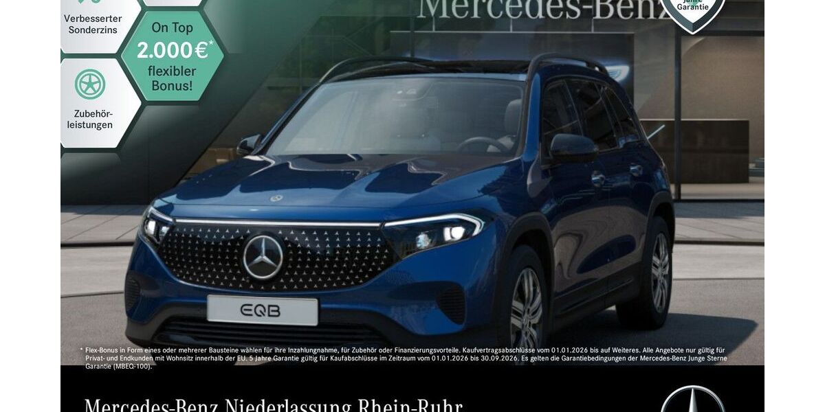 Mercedes-Benz EQB 15.432 km 40.990 &euro; Duisburg 47138