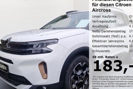 Citroen C5 Aircross 21.190 km 21.980 &euro; Düsseldorf 40233