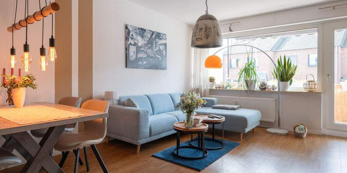 Etagenwohnung Duisburg Rumeln-Kaldenhausen - 3 Zimmer, 78 m&sup2;, 189.000&euro; | Angebot:23854239