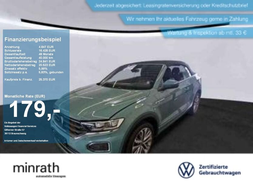 VW T-Roc 49.059 km 24.910 € Moers 47441