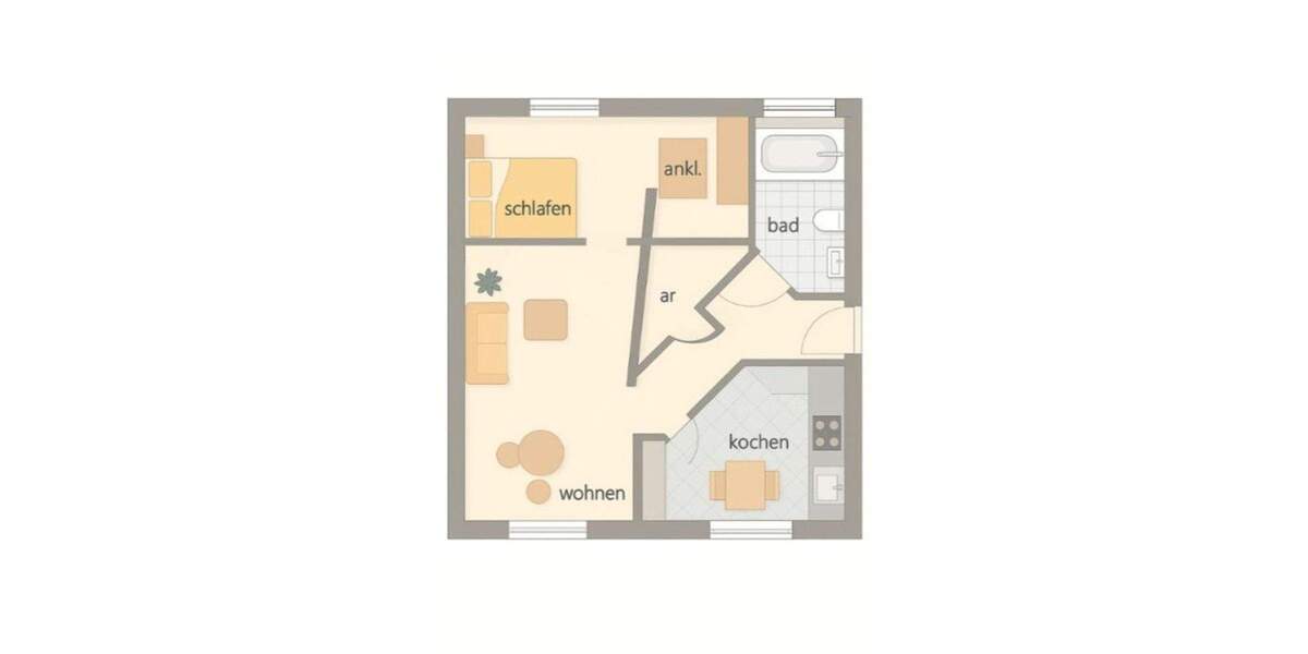 Einfamilienhaus Duisburg Huckingen - 2 Zimmer, 90.000&euro; | Angebot:25478803