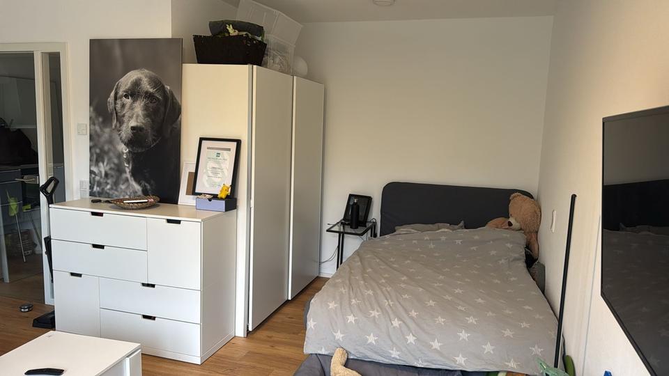 Erdgeschoßwohnung Krefeld Bockum - 1 Zimmer, 43 m&sup2;, 493&euro; | Angebot:25547539