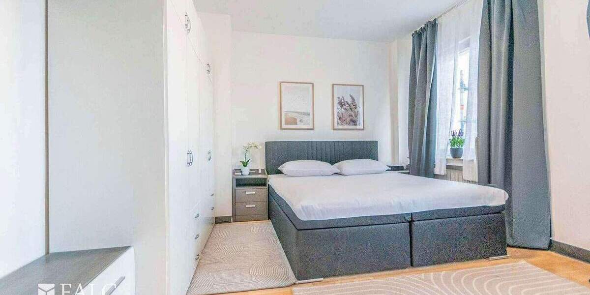Etagenwohnung Essen Stadtkern - 2 Zimmer, 45 m&sup2;, 1.500&euro; | Angebot:25698263