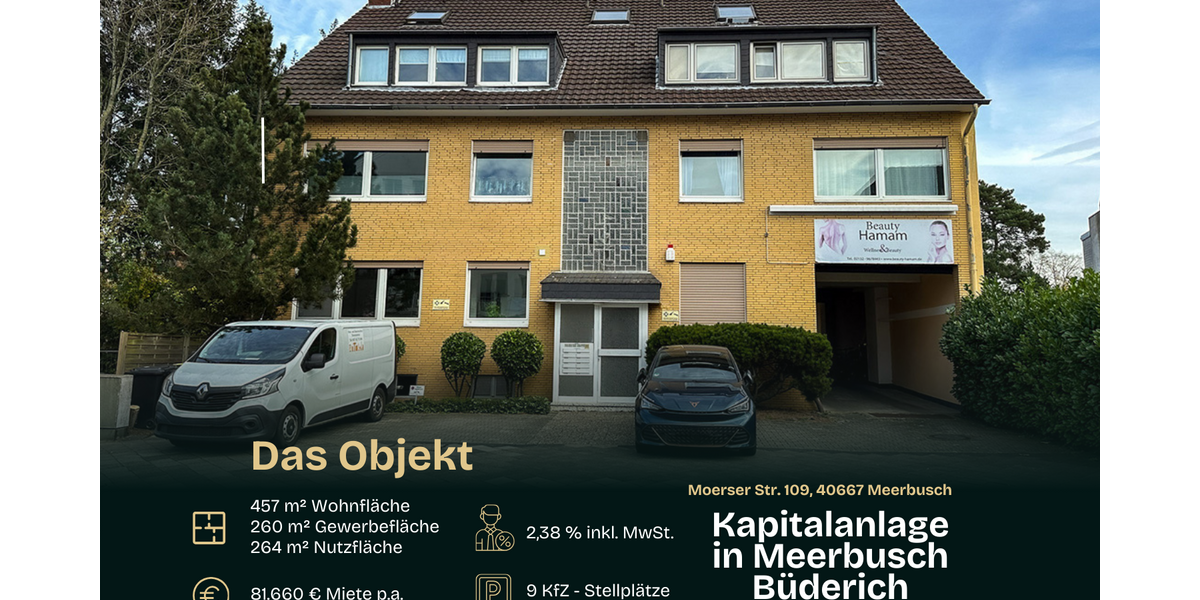 Einfamilienhaus Meerbusch Necklenbroich - 14 Zimmer, 457 m&sup2;, 1.799.000&euro; | Angebot:26314783