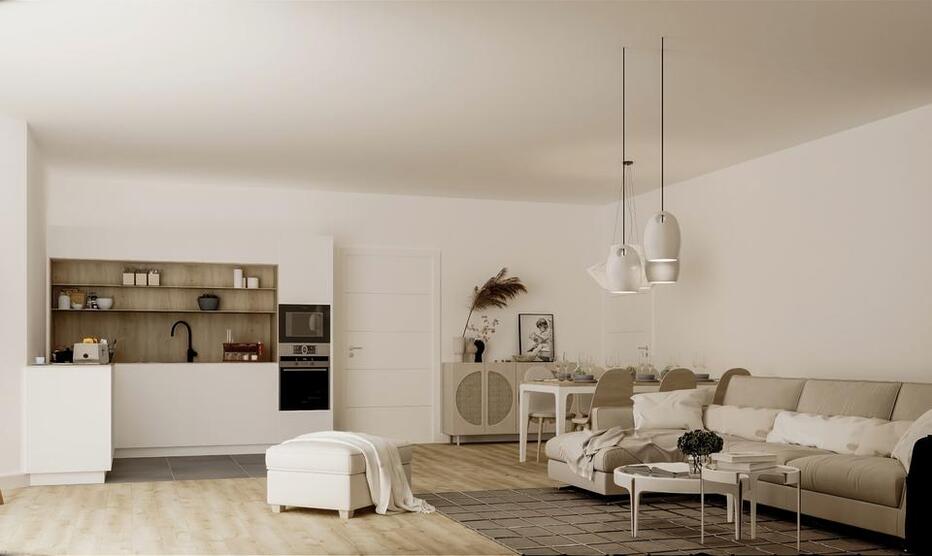 Erstbezug! Exklusive 3-Zimmer-Wohnung im 1. OG mit Terrasse – hochwertiger Neubau in Stadtmitte zimmer