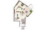 Etagenwohnung Düsseldorf Pempelfort - 3 Zimmer, 116 m&sup2;, 2.083&euro; | Angebot:23152003