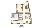 Etagenwohnung Düsseldorf Pempelfort - 3 Zimmer, 87 m&sup2;, 1.574&euro; | Angebot:26285178