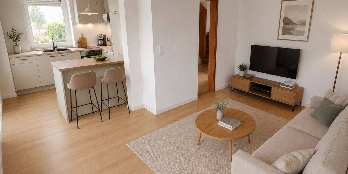 Reihenendhaus Bottrop Eigen - 3 Zimmer, 81 m&sup2;, 192.900&euro; | Angebot:26851178