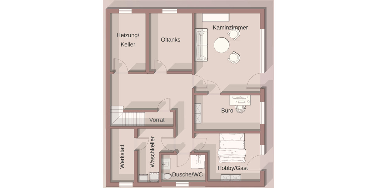 Einfamilienhaus Hünxe - 7 Zimmer, 105 m&sup2;, 572.000&euro; | Angebot:24850856