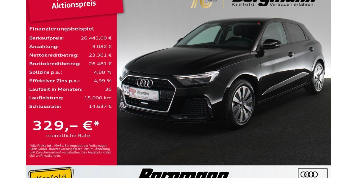 Audi A1 1.011 km 26.443 &euro; Krefeld 47803
