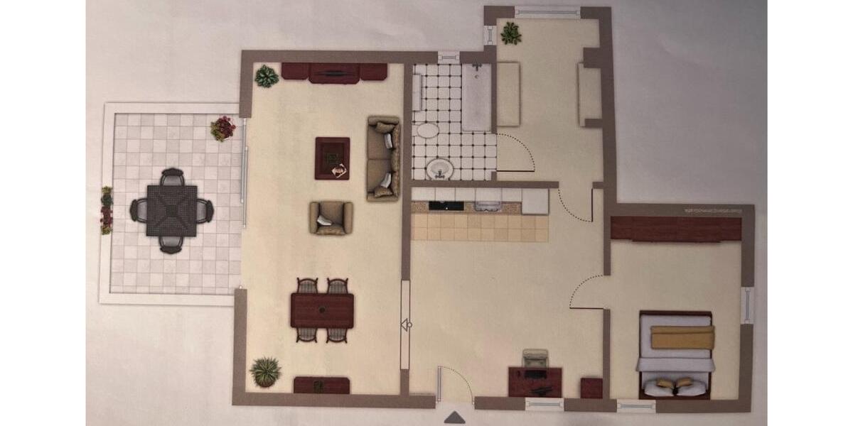 Etagenwohnung Duisburg Großenbaum - 2 Zimmer, 80 m&sup2;, 670&euro; | Angebot:25510501