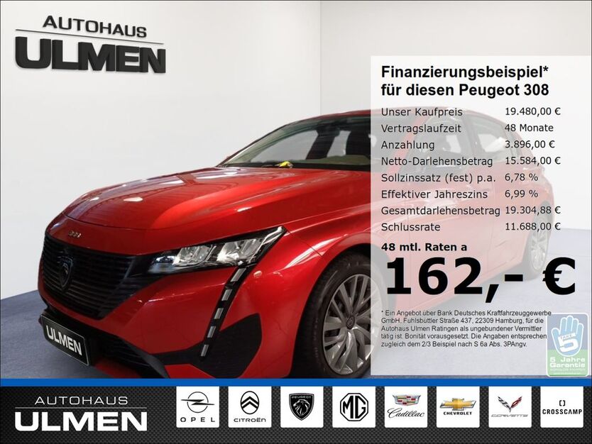 Peugeot 308 29.390 km 17.980 € Ratingen 40880