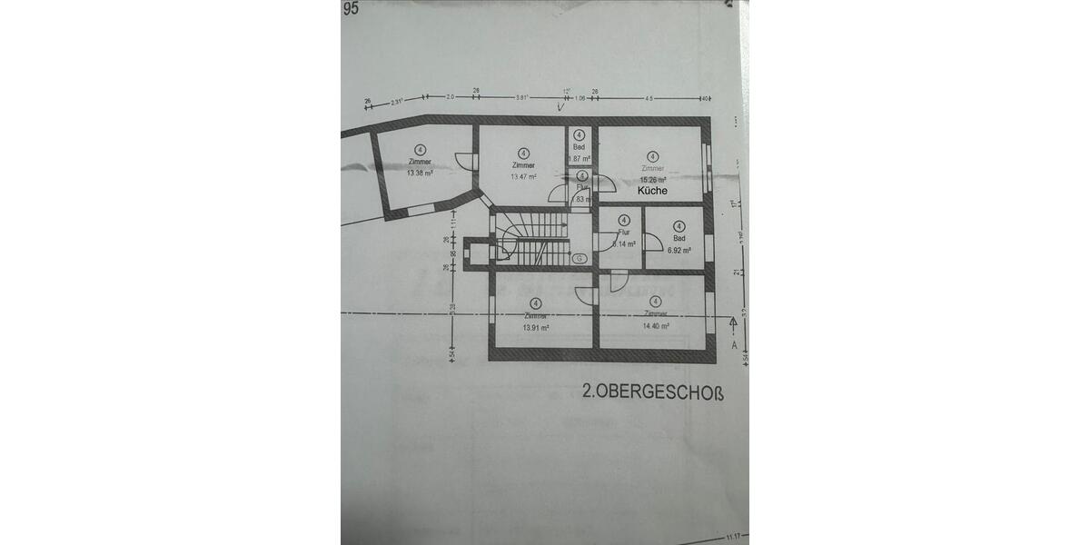 Etagenwohnung Duisburg Duisburg-Mitte - 4 Zimmer, 85 m&sup2;, 130.000&euro; | Angebot:26869302