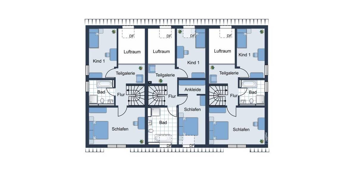Reihenmittelhaus Duisburg Bergheim - 4 Zimmer, 130 m&sup2;, 477.000&euro; | Angebot:26476069