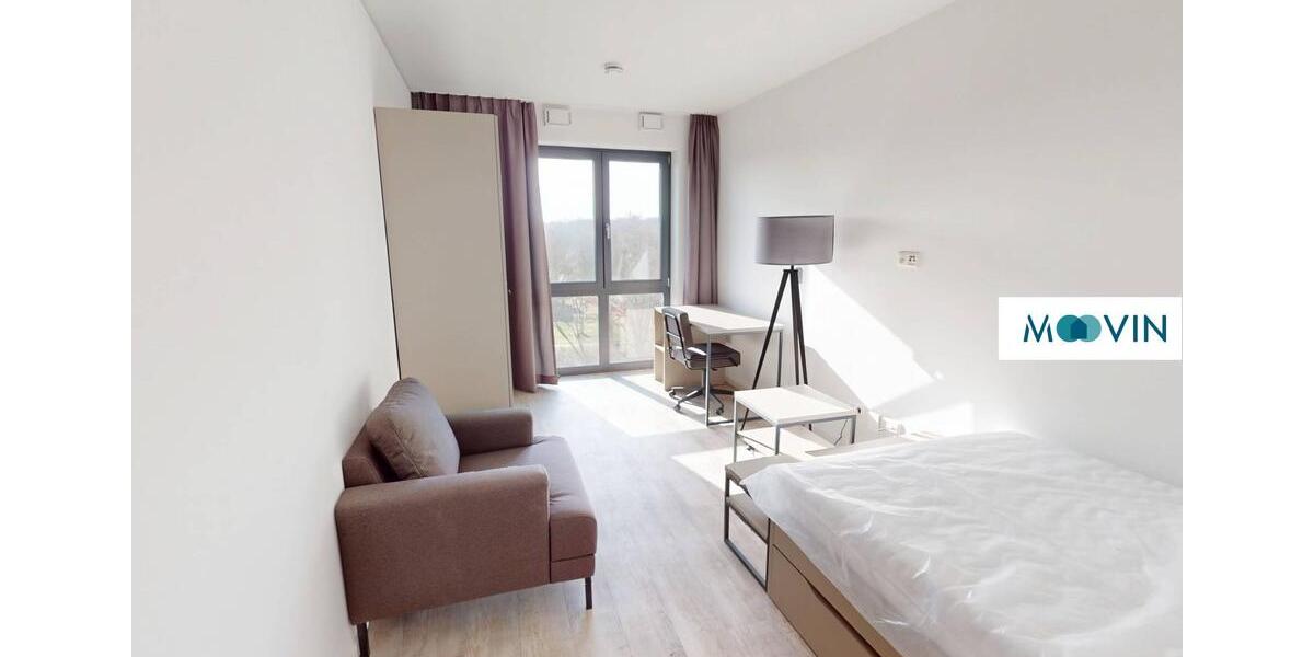 URBAN BASE: Vollmöbliertes Standard-Apartment mit EBK, ALL-IN-MIETE, UVM. am Rheinufer 1 zimmer