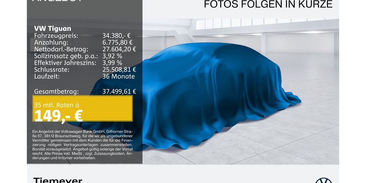 VW Tiguan 86.870 km 34.380 &euro; Gelsenkirchen 45894