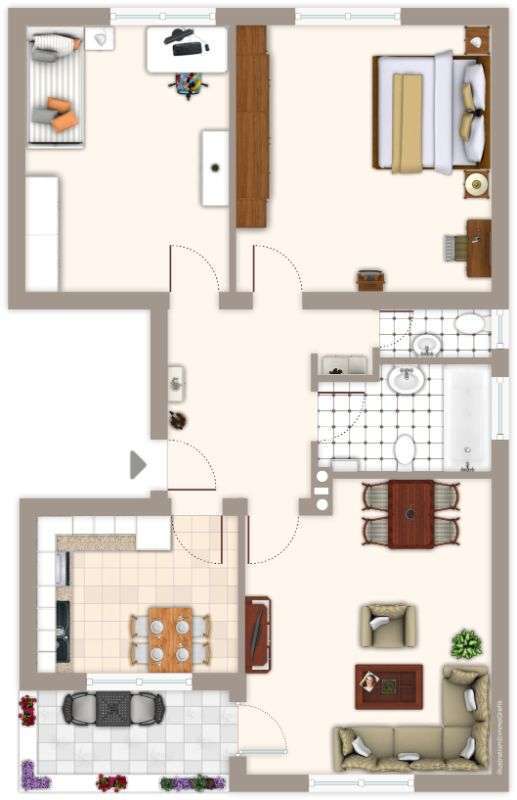 Wohnung zum Mieten in Mönchengladbach 639 € 66.75 m² 3 zimmer