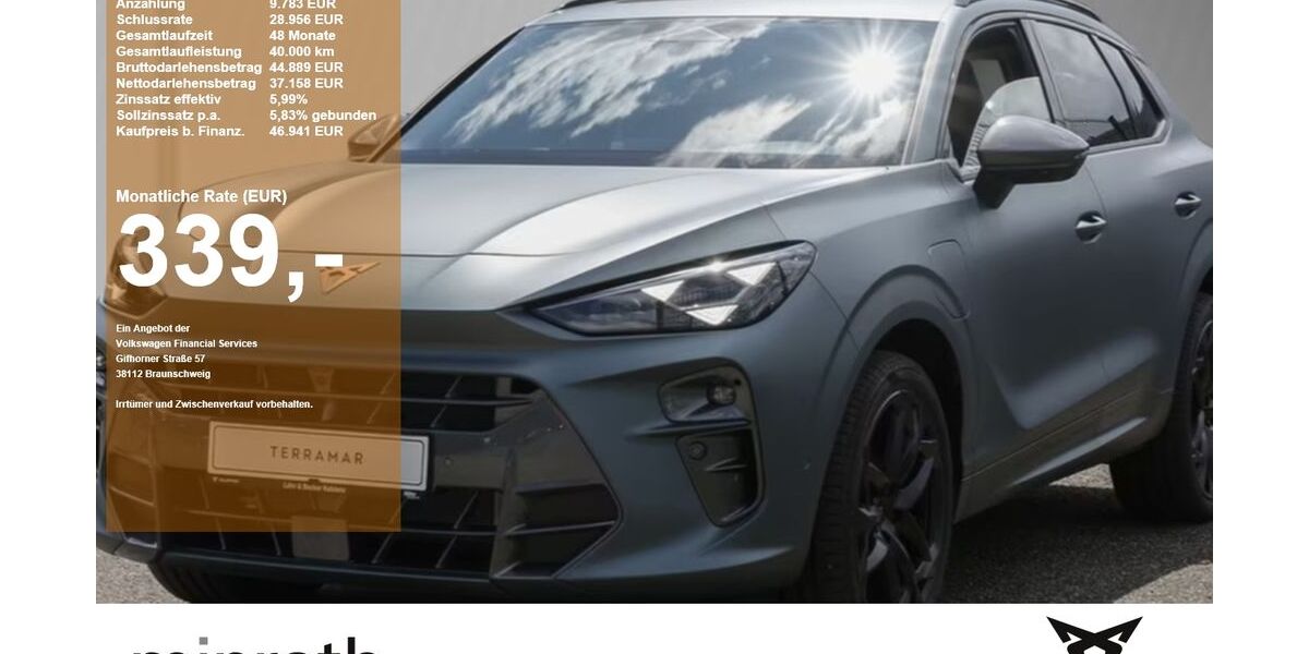 Cupra Terramar 11.990 km 46.910 &euro; Moers-Hülsdonk 47441