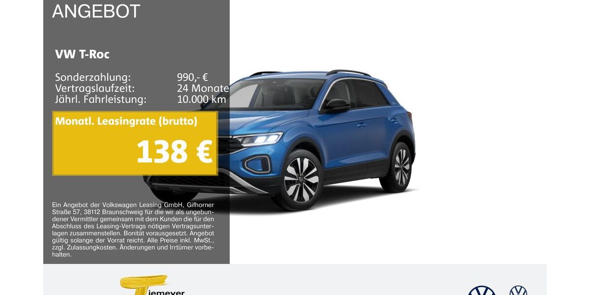 VW T-Roc 13.961 km 21.390 &euro; Gelsenkirchen 45888