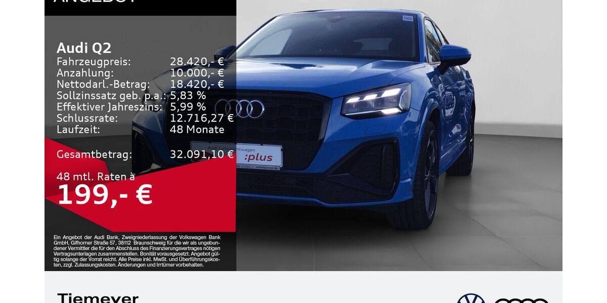 Audi Q2 20.690 km 26.740 &euro; Gelsenkirchen 45894