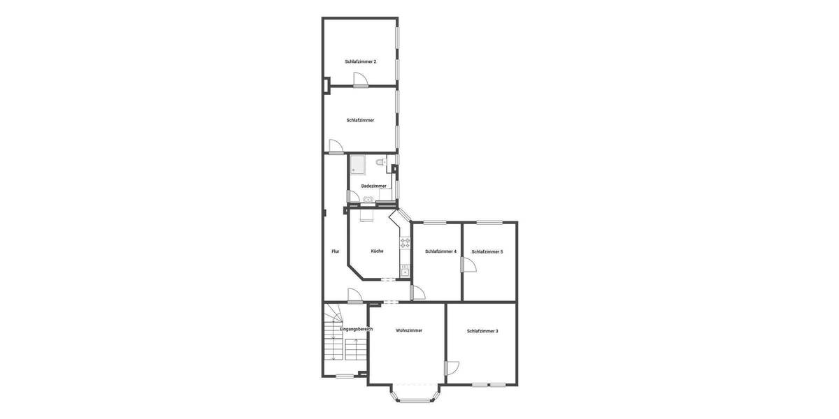 Etagenwohnung Krefeld Dießem/Lehmheide - 6 Zimmer, 127 m&sup2;, 145.000&euro; | Angebot:25425943