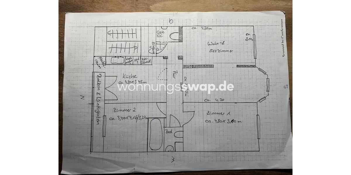 Wohnungsswap - 4 Zimmer, 87 m² - Gravelottestraße, Duisburg 4 zimmer