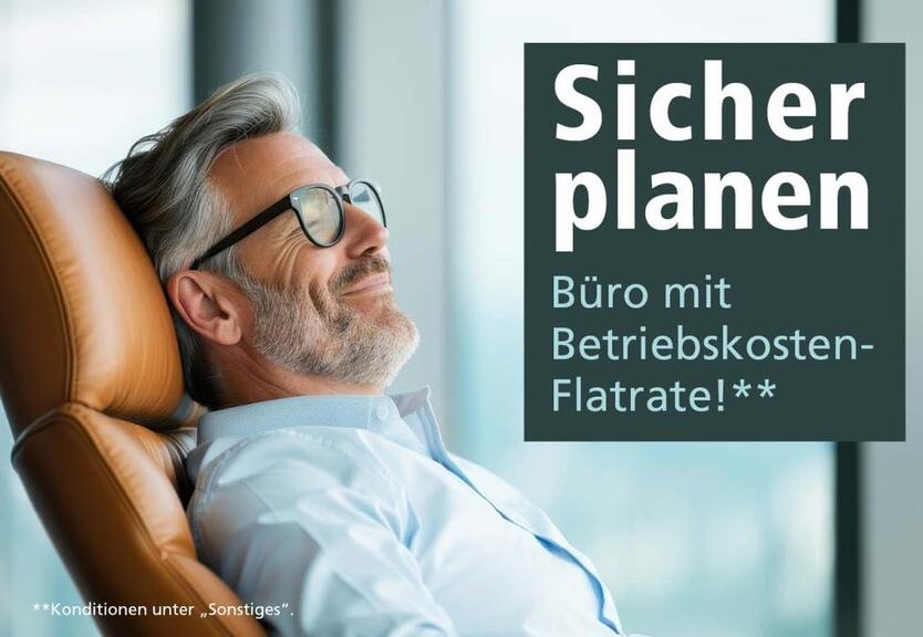 Großraumbüro oder Einzelbüros – Alles möglich inkl. Betriebskosten-Flatrate! zimmer